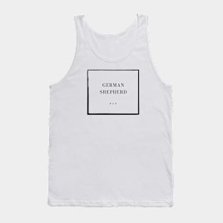 German Shepherd Dad Tank Top